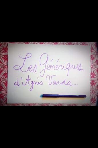 Affiche de Les Génériques d'Agnès Varda