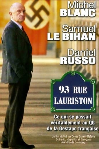 Affiche de 93, rue Lauriston
