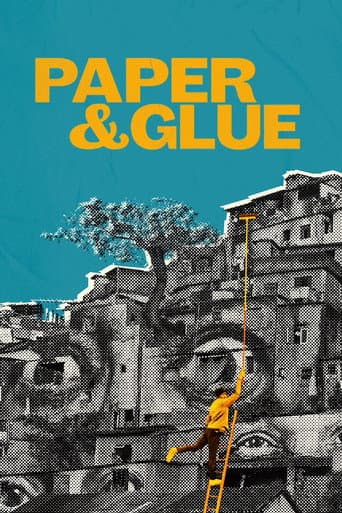 Affiche de JR, papier & colle
