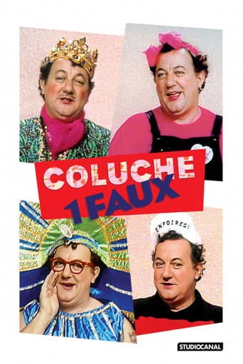 Affiche de Coluche 1 faux