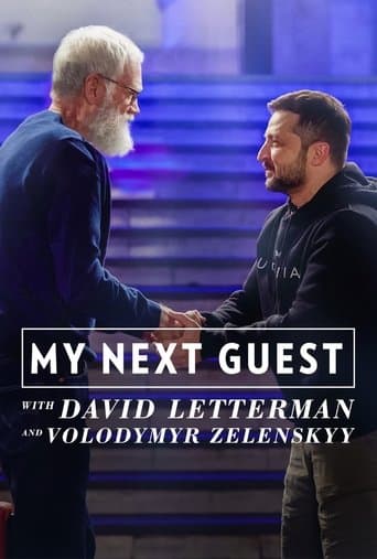 Affiche de Mon prochain invité, avec David Letterman et Volodymyr Zelensky