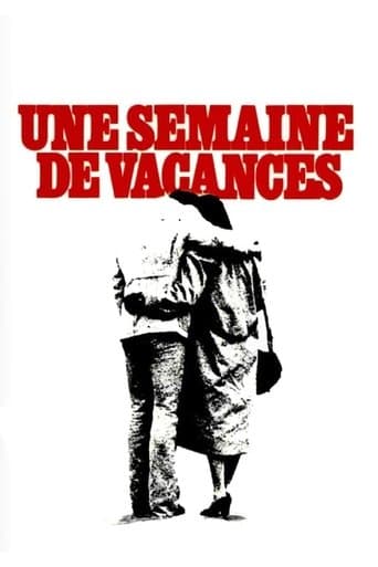 Affiche de Une semaine de vacances