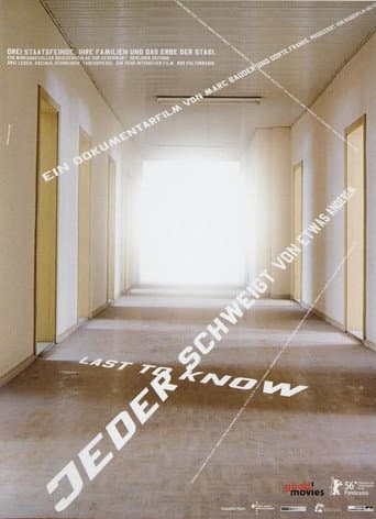 Affiche de Jeder schweigt von etwas anderem