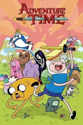 Affiche de Adventure Time avec Finn et Jake