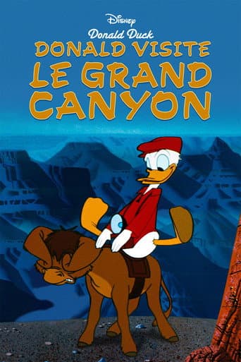 Affiche de Donald visite le Grand Canyon