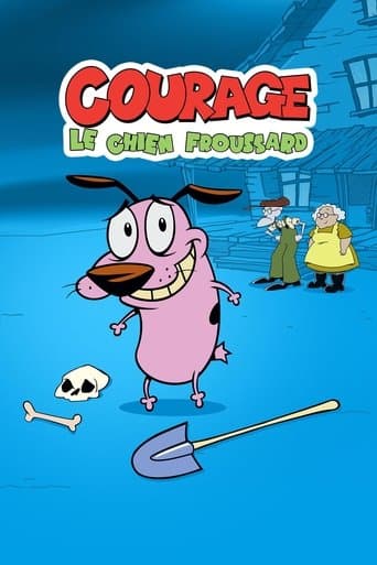 Affiche de Courage, le chien froussard