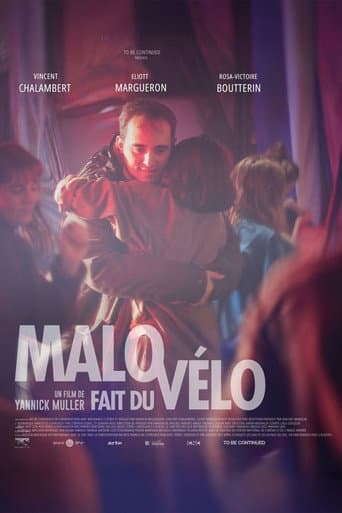 Affiche de Malo fait du vélo