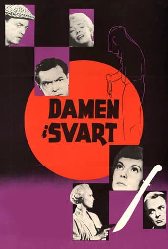 Affiche de La Femme vêtue de noir