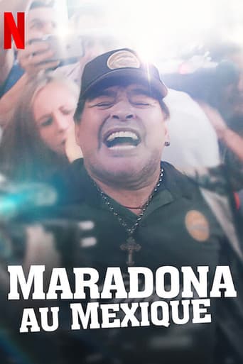 Affiche de Maradona au Mexique