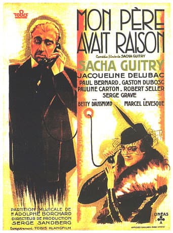 Affiche de Mon père avait raison