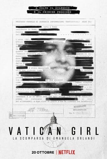 Affiche de Emanuela Orlandi, la disparue du Vatican