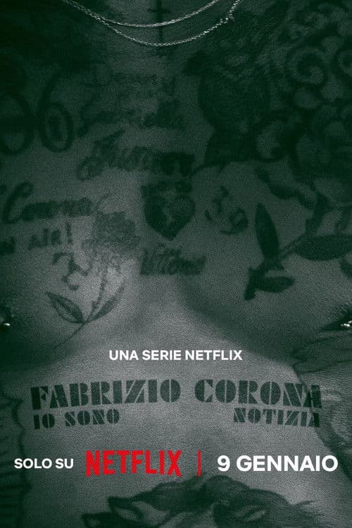 Affiche de Fabrizio Corona : Le scandale, c'est moi