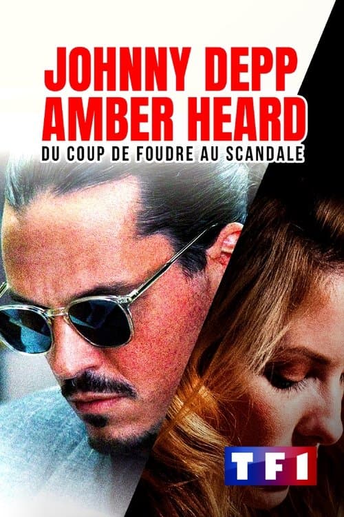 Affiche de Johnny Depp contre Amber Heard : Du coup de foudre au scandale