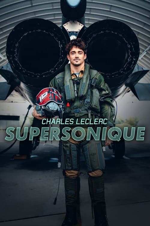 Affiche de Charles Leclerc Supersonique
