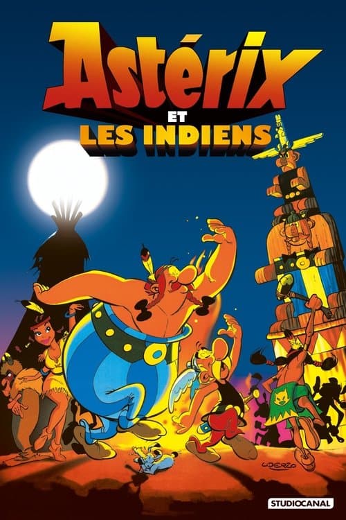 Affiche de Astérix et les Indiens