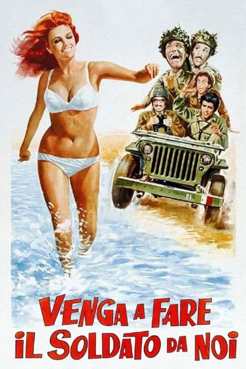 Affiche de Venga a fare il soldato da noi