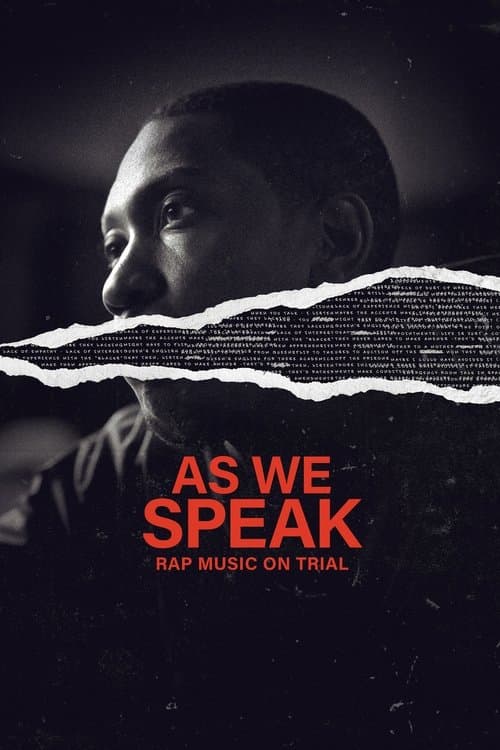 Affiche de As We Speak : Le grand procès du rap