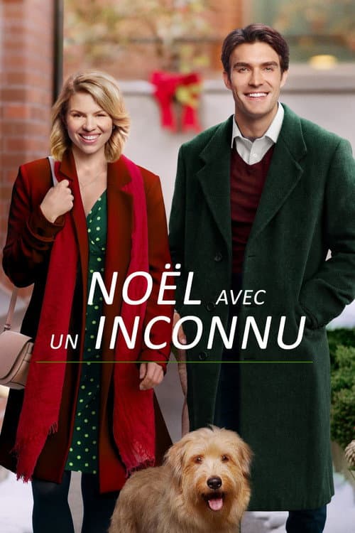 Affiche de Noël avec un inconnu