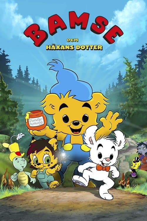 Affiche de Bamse och häxans dotter