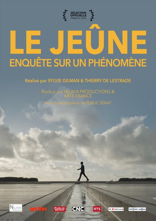 Affiche de Le jeûne, enquête sur un phénomène