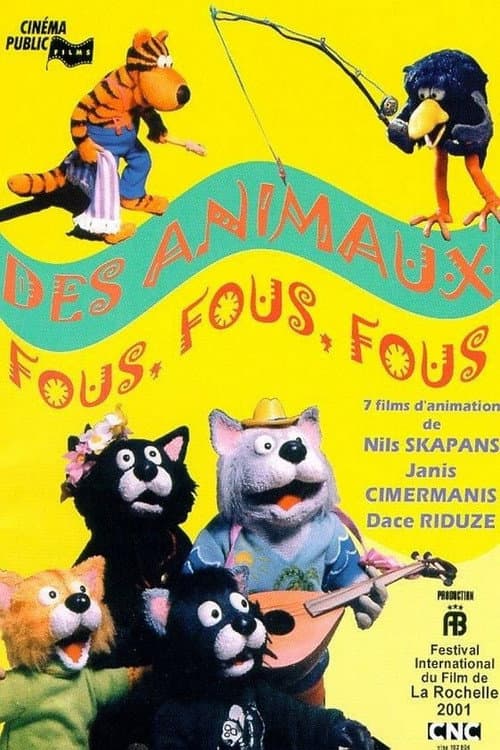 Affiche de Des animaux fous, fous, fous