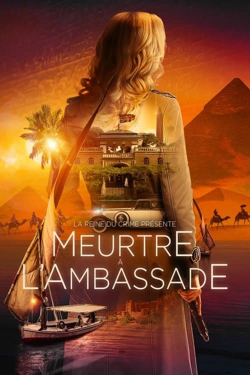 Affiche de La Reine du crime présente : Meurtre à l'Ambassade
