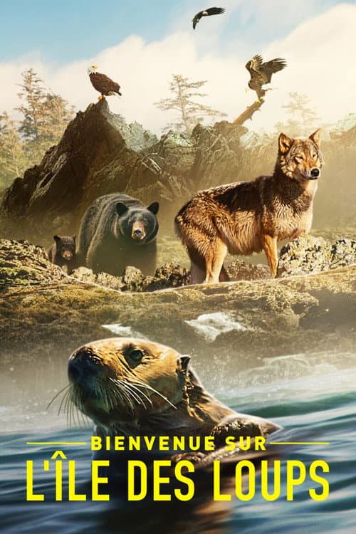 Affiche de Bienvenue sur l'île des loups