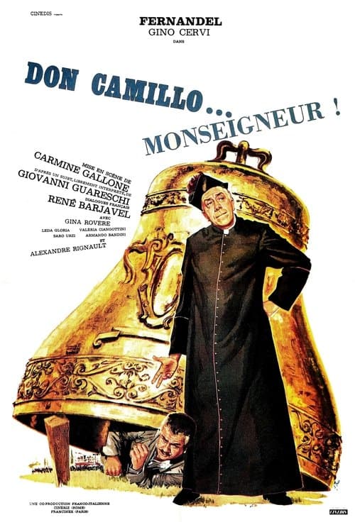 Affiche de Don Camillo... Monseigneur