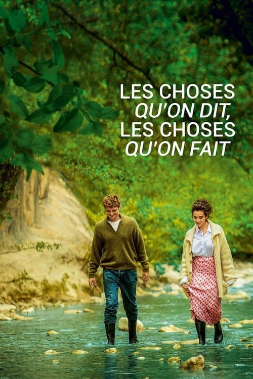 Affiche de Les choses qu'on dit, les choses qu'on fait