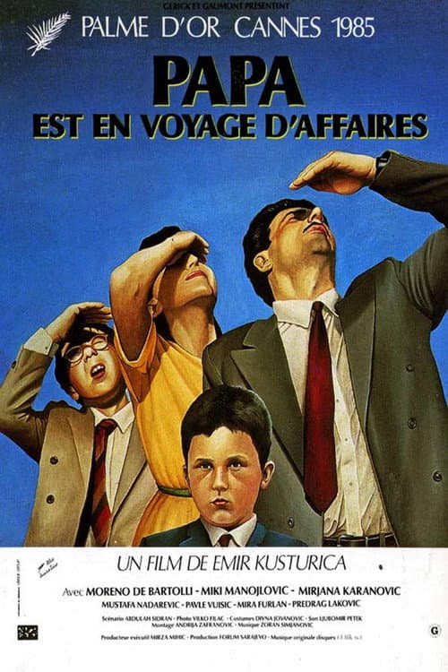Affiche de Papa est en voyage d'affaires