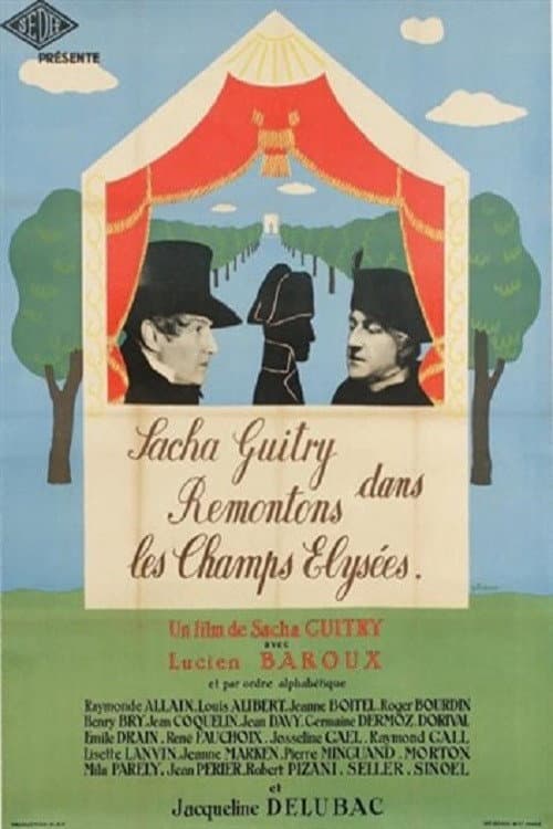 Affiche de Remontons les Champs-Elysées