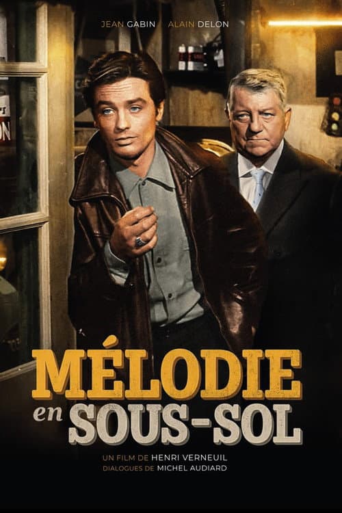 Affiche de Mélodie en sous-sol