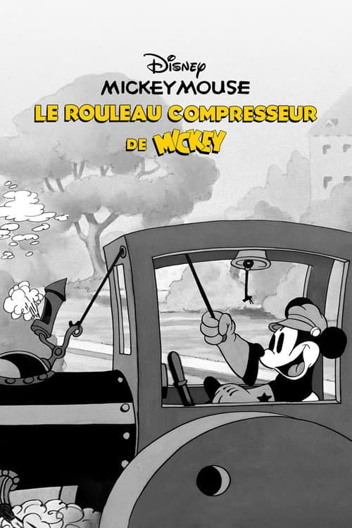 Affiche de Le Rouleau-compresseur de Mickey