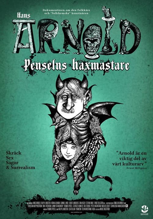 Affiche de Hans Arnold – Penselns Häxmästare