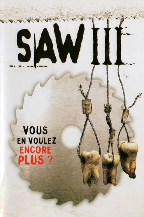 Affiche de Saw III
