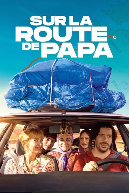 Affiche de Sur la route de papa