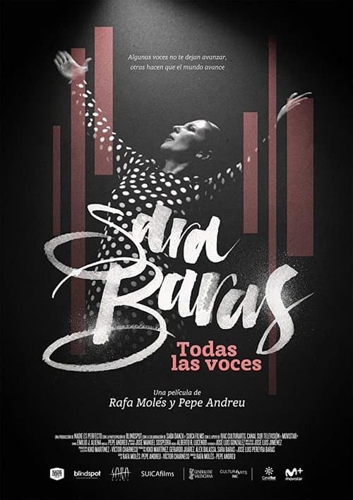 Affiche de Sara Baras. Todas las voces