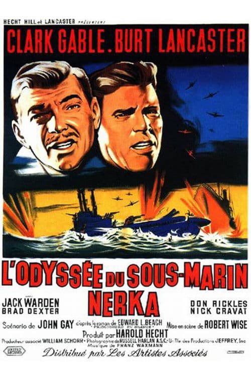 Affiche de L'Odyssée du sous-marin Nerka