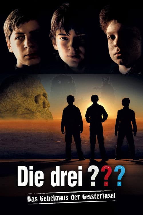 Affiche de Les trois jeunes détectives - le secret de l'île aux fantômes
