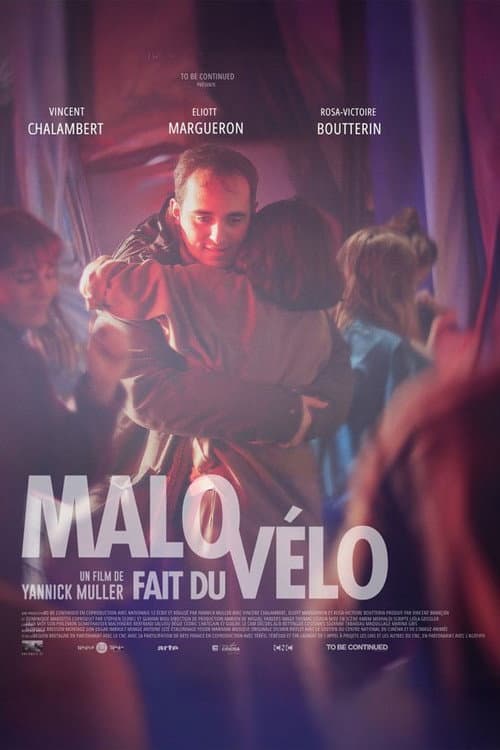 Affiche de Malo fait du vélo