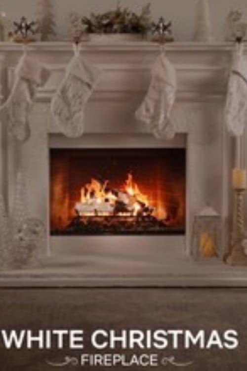Affiche de White Christmas Fireplace