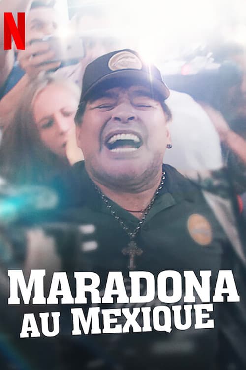 Affiche de Maradona au Mexique