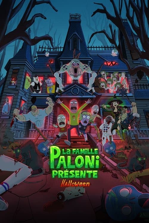Affiche de La famille Paloni présente Halloween